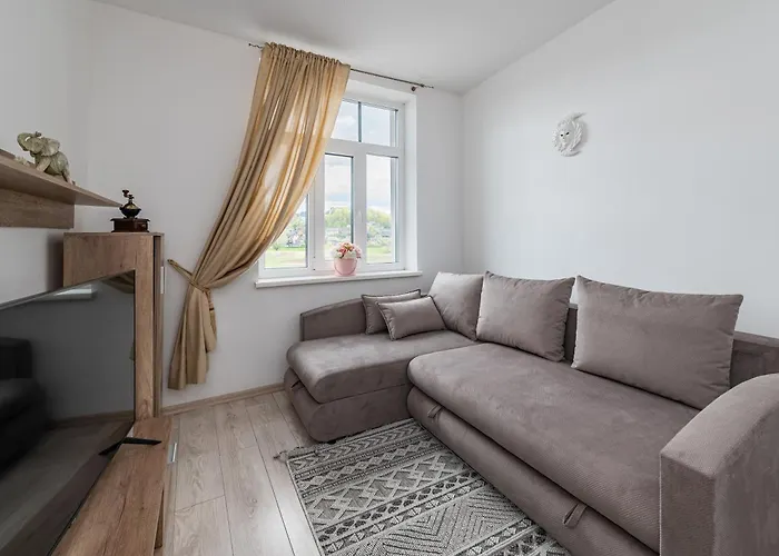 Serene Nemunas River View Near Mcdonald By Polo Apartamento *